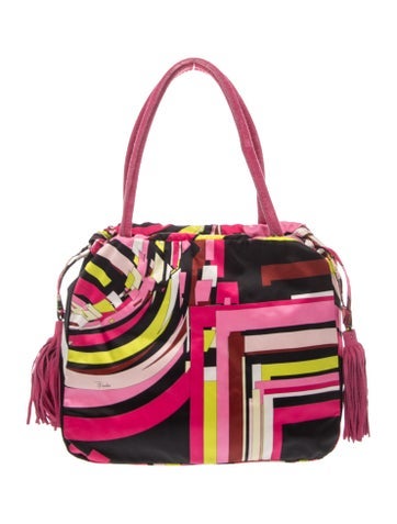 Satin Top Handle Bag