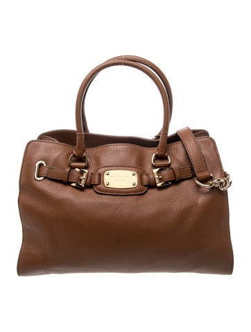Leather Top Handle Bag