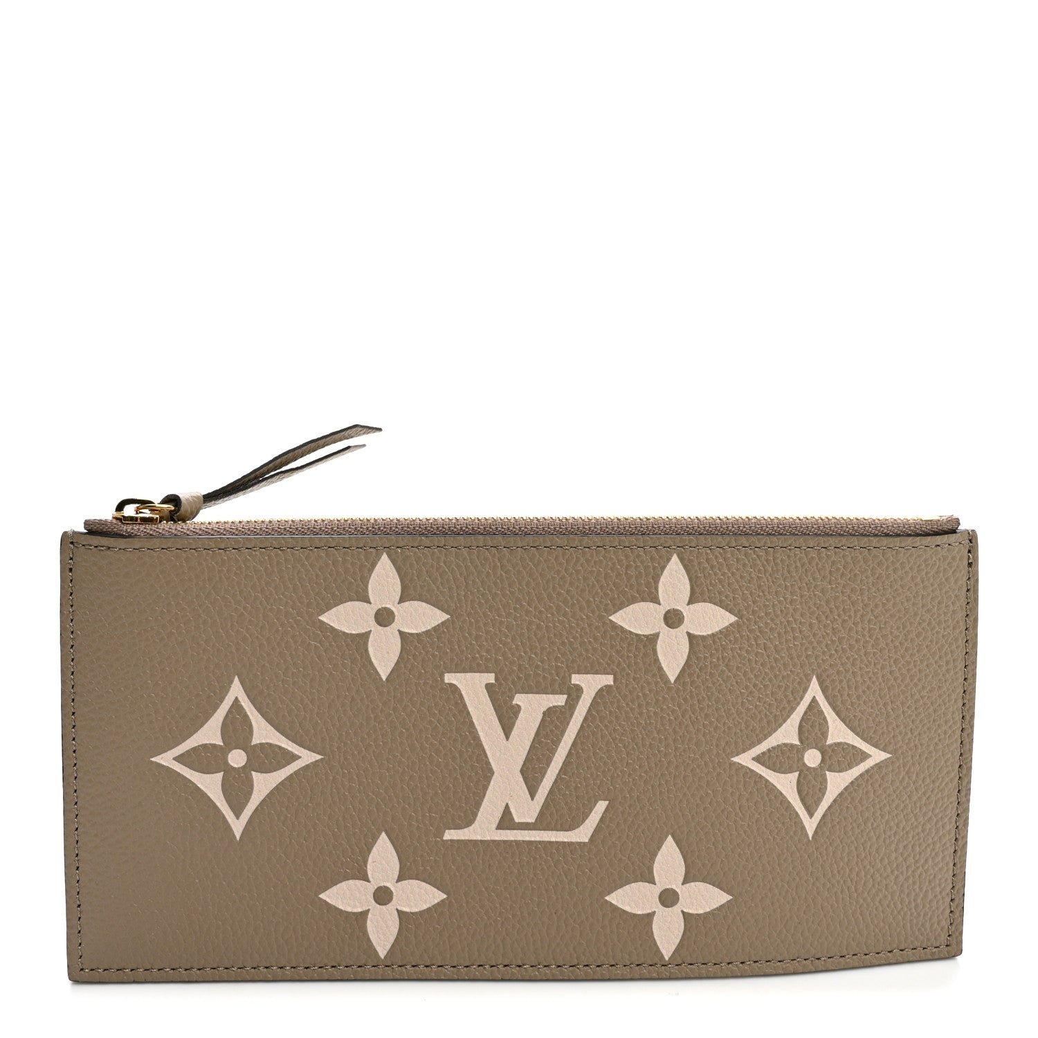 Louis Vuitton Empreinte Monogram Giant Pochette Felicie Zippered Insert Tourterelle Creme