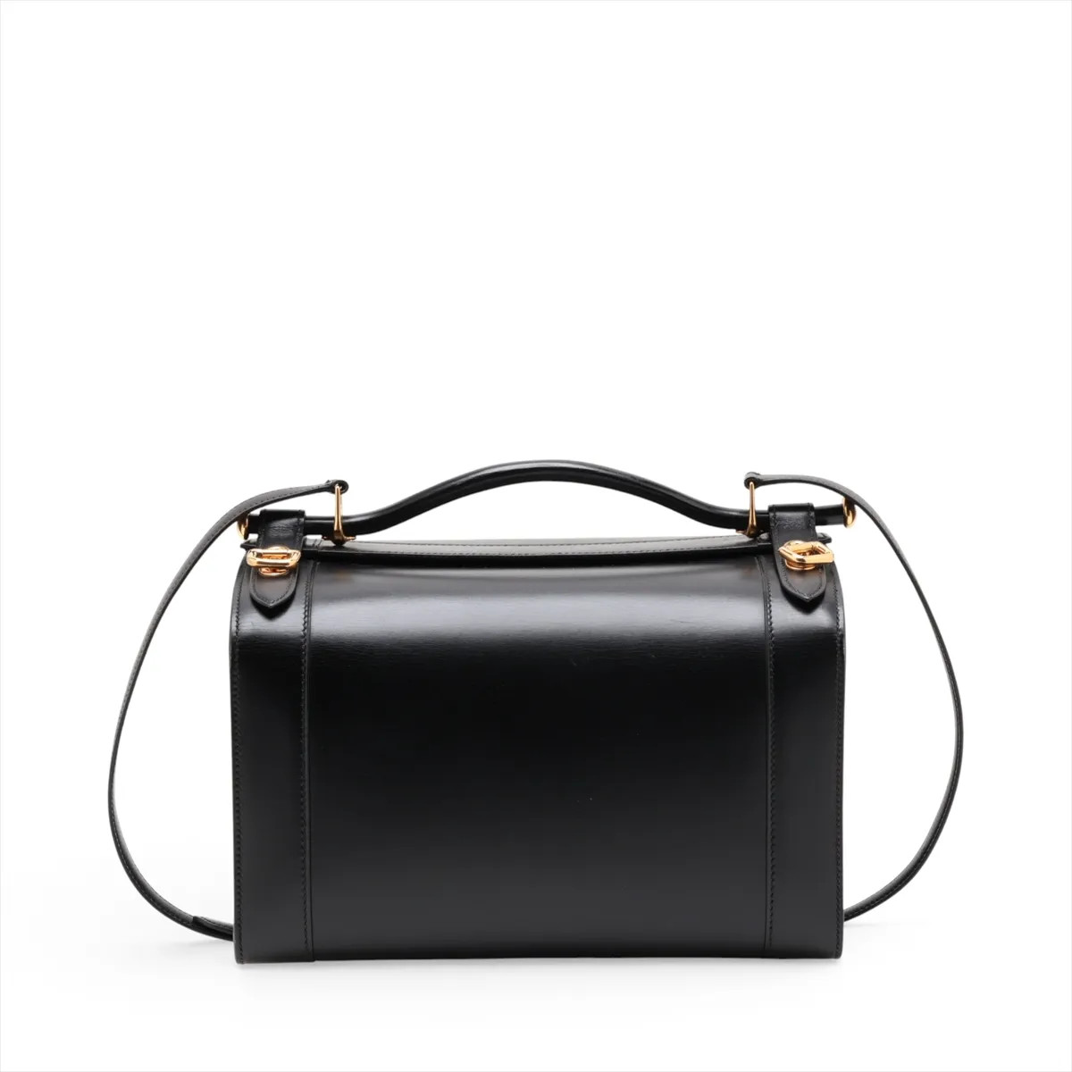 Hermès Cosmos Box calf Black Gold Metal Fittings Engraving unknown