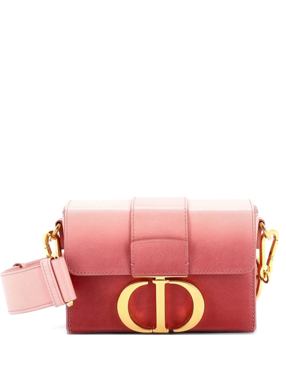 30 Montaigne Box Bag Ombre Leather shoulder bag