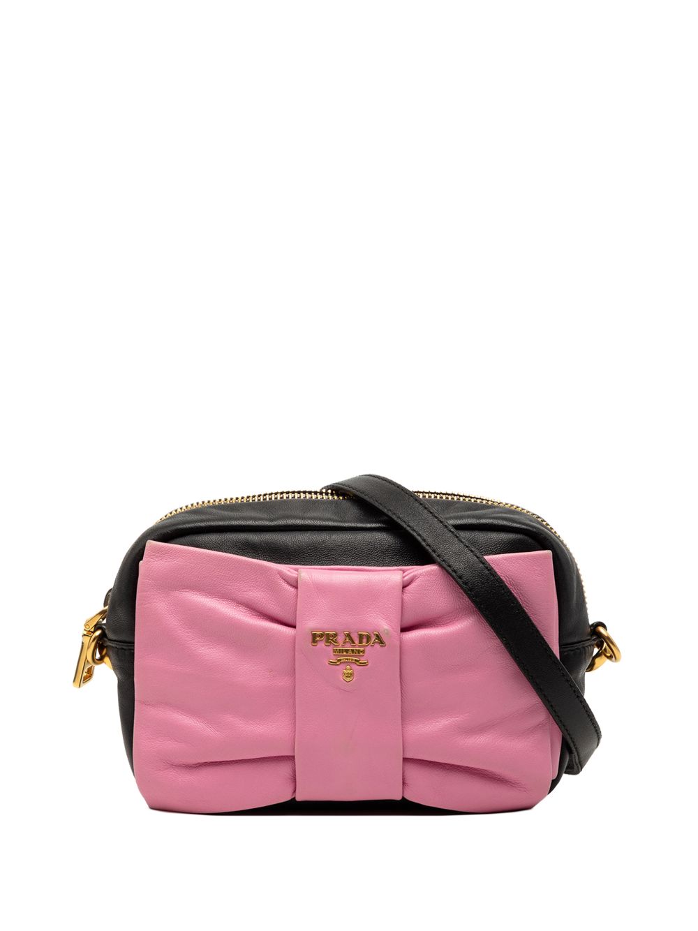 Prada 2011 Nappa Fiocco Bow crossbody bag