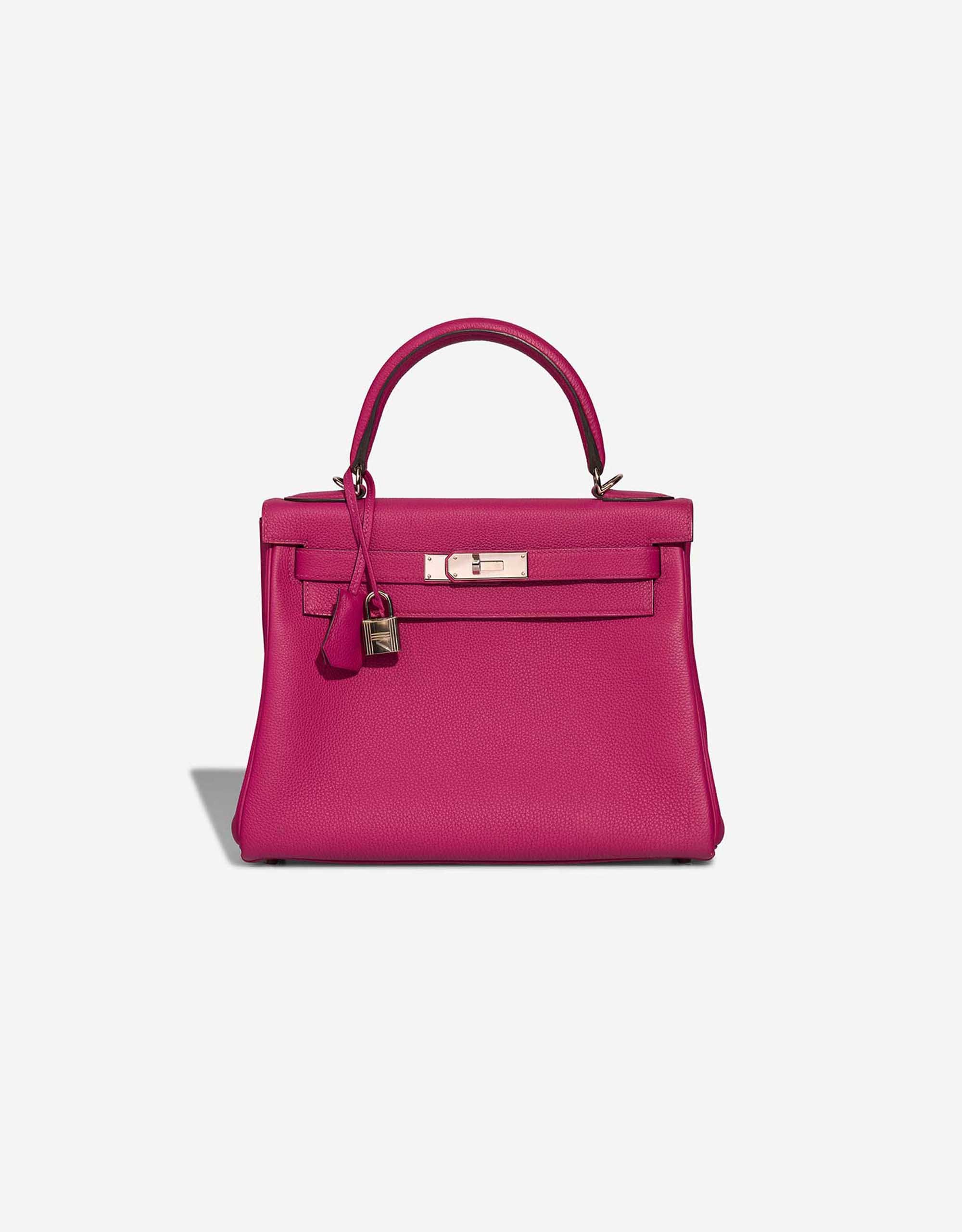 
		Kelly 28 Togo Rose Pourpre    