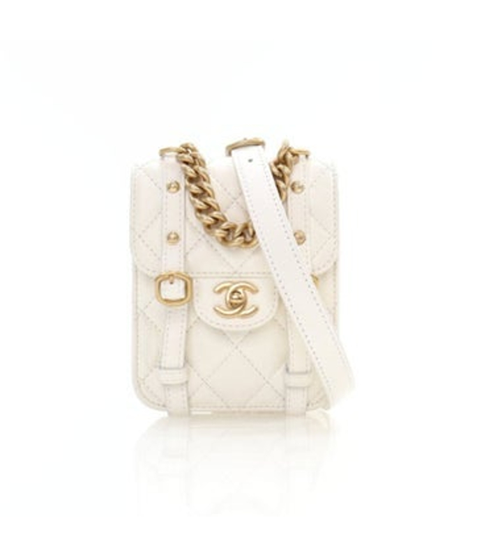 Chanel Interlocking Cc City School Flap Bag Mini