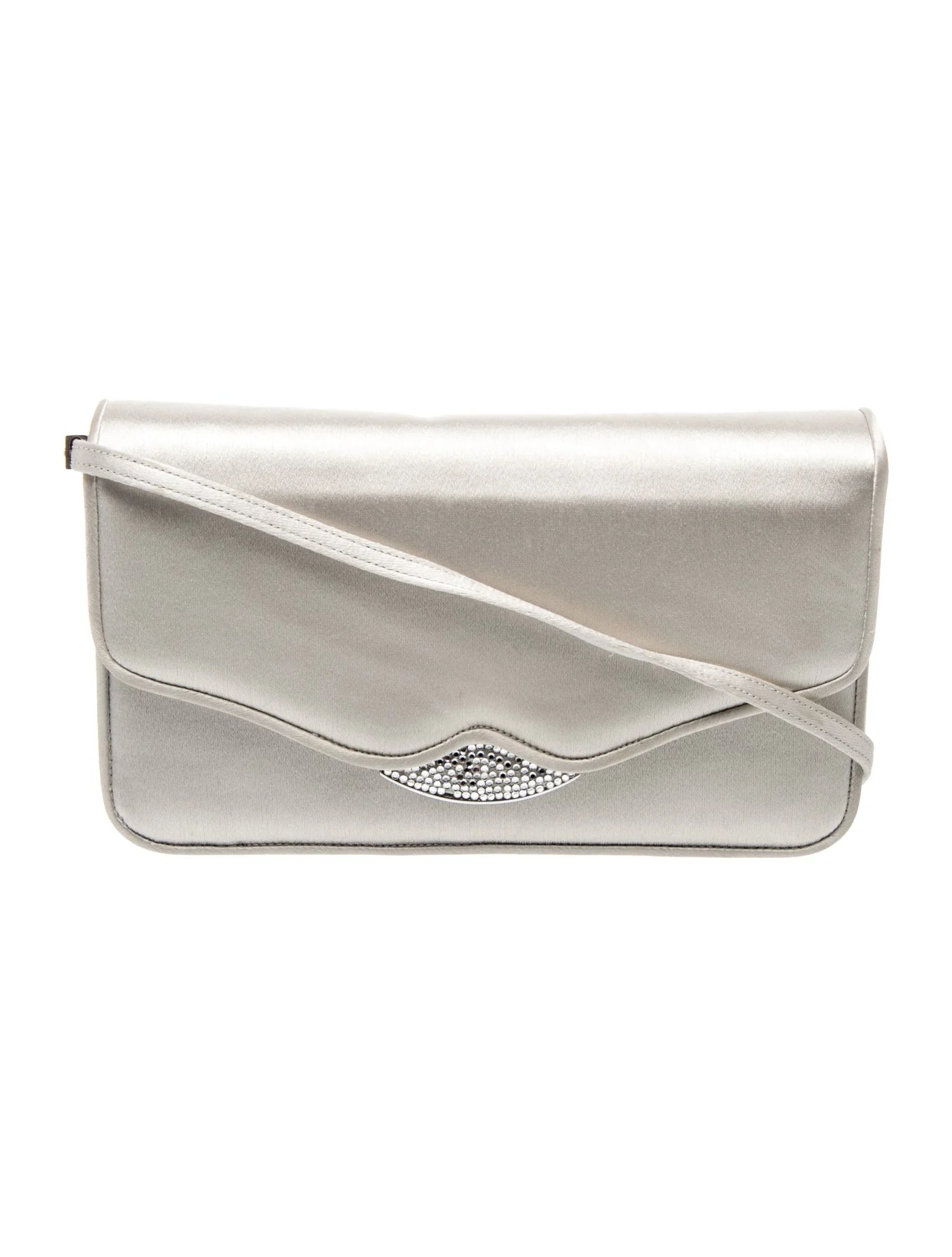 Judith Leiber Satin Crossbody Bag