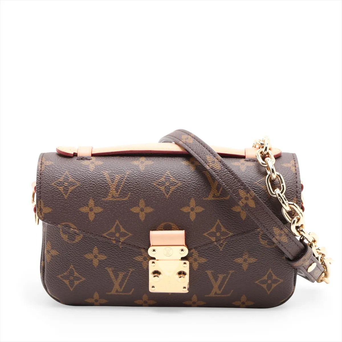 Louis Vuitton Monogram Pochette Métis EW M46279 Brown There was an RFID response