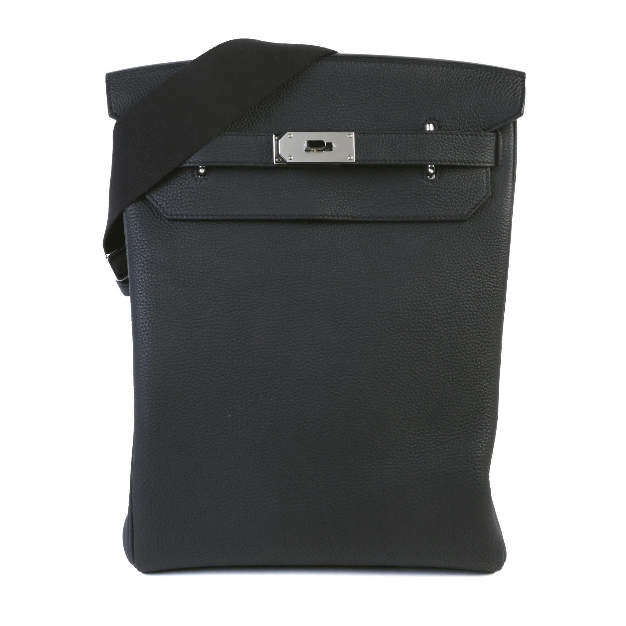 Very Good ( Rank A) HERMÈS Hac a Dos GM Noir (89) Togo Palladium hardware K (2025)