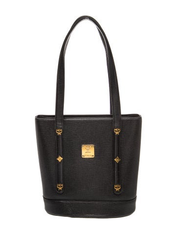 MCM Leather Bucket Bag