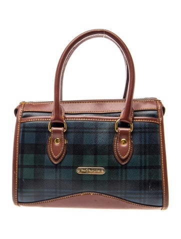 Leather Top Handle Bag