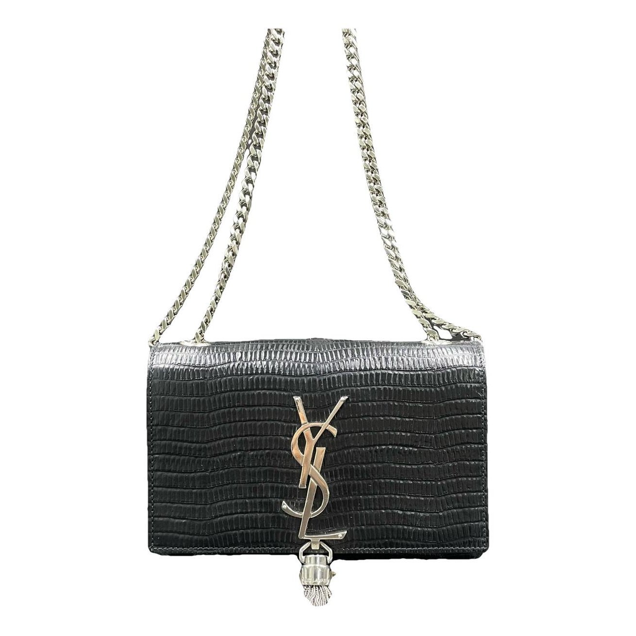 Pompom Kate leather handbag