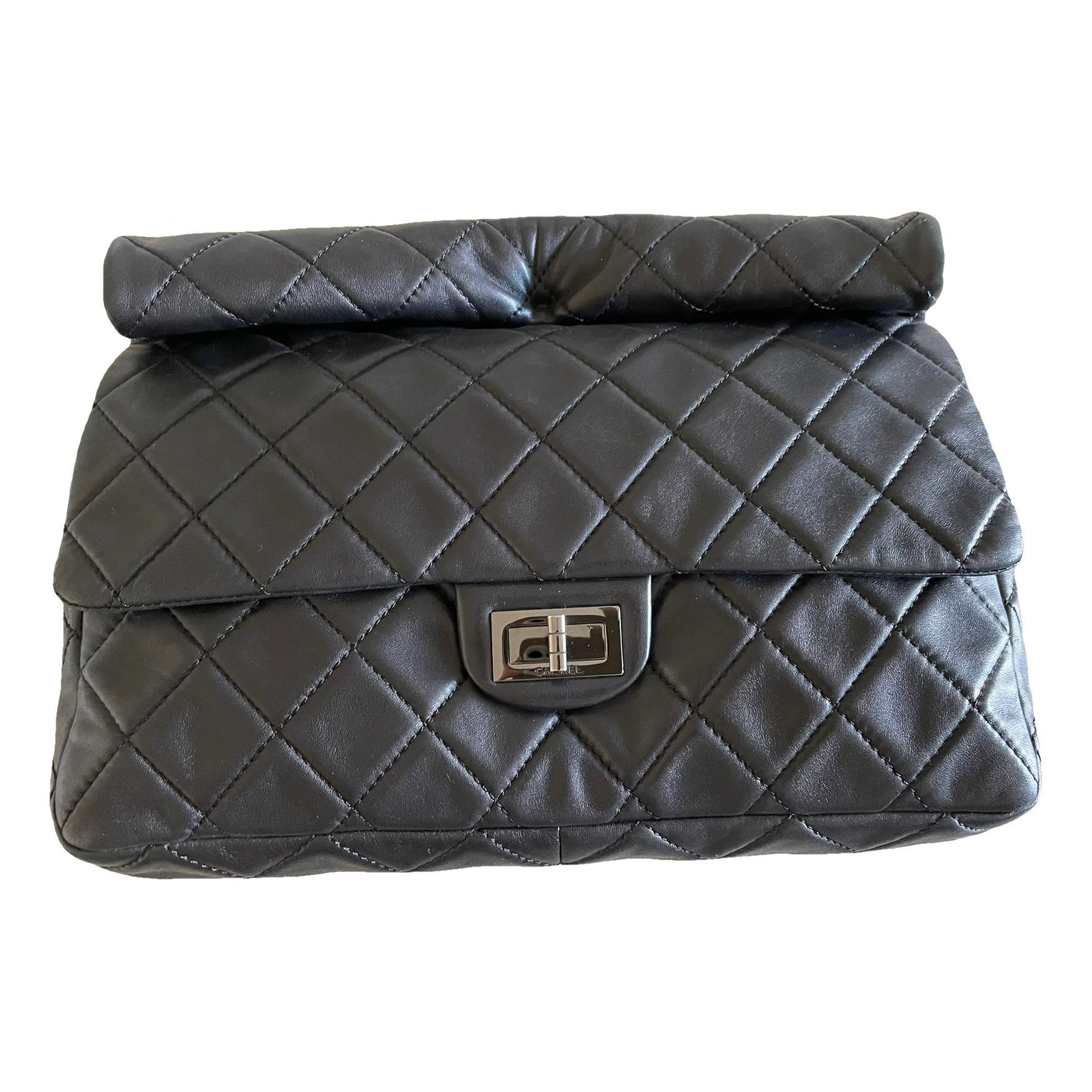 2.55 leather clutch bag