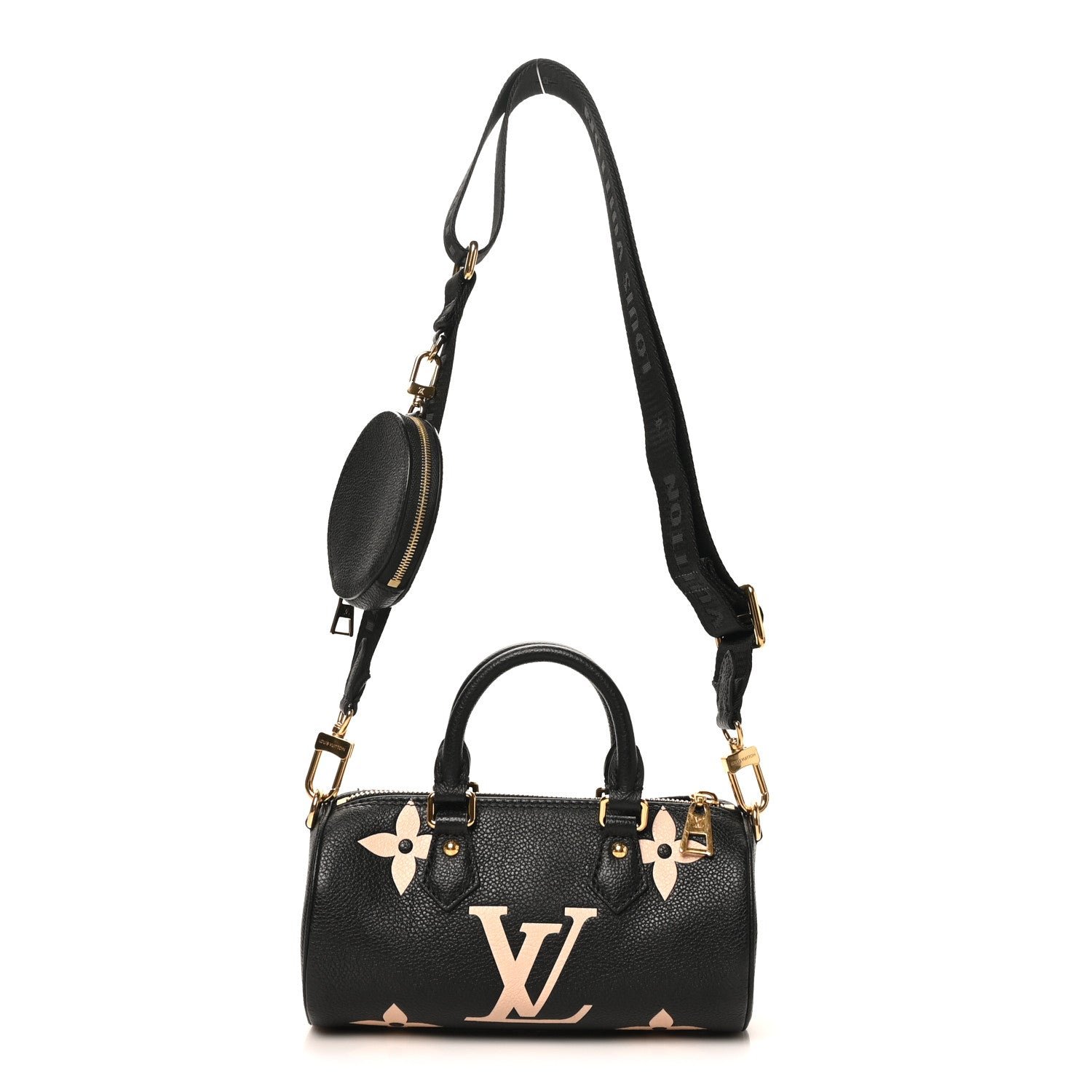 Louis Vuitton Empreinte Monogram Giant Papillon BB Black Beige