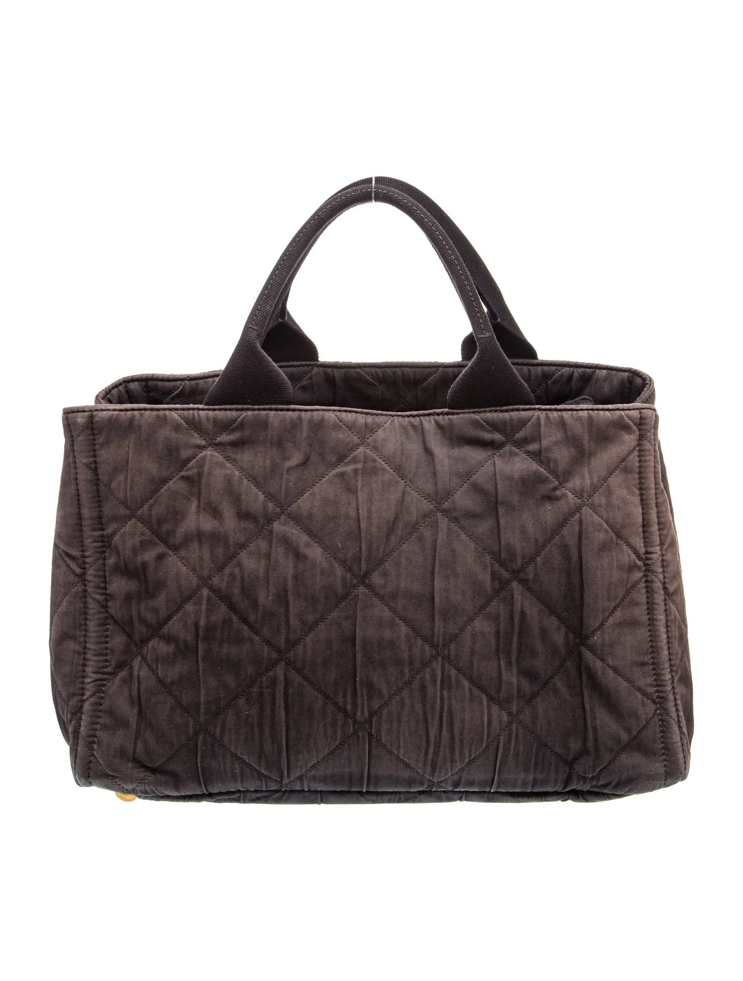 Tessuto Nylon Top Handle Bag