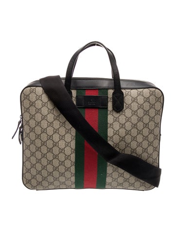 GG Supreme Top Handle Bag