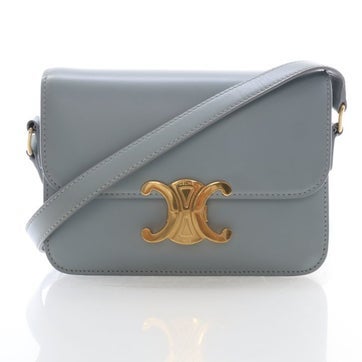 Calfskin Triomphe Flap Bag Teen