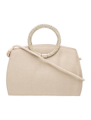 Satin Top Handle Bag