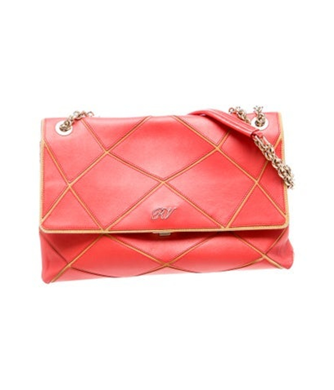Roger Vivier Vivier Leather Crossbody Bag