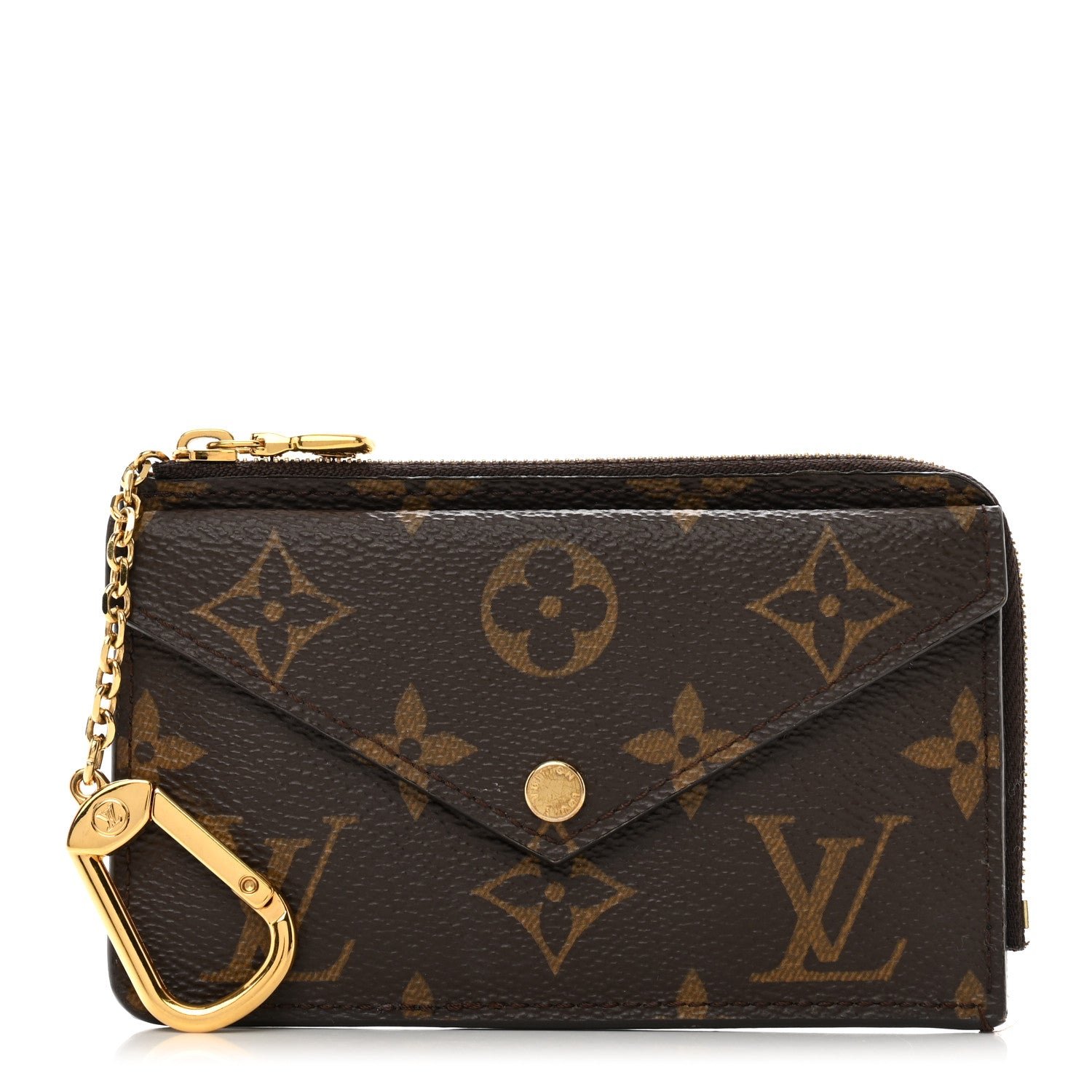 Louis Vuitton Monogram Recto Verso Card Holder Black