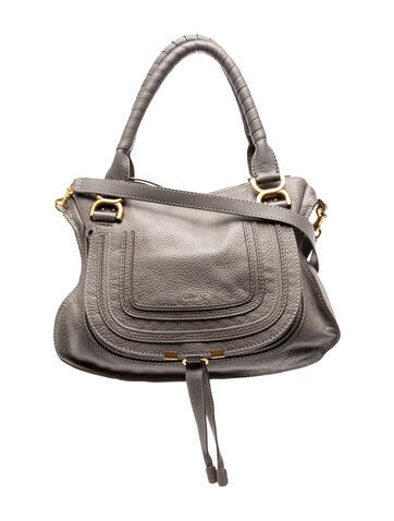 Chloe Leather Marcie Satchel