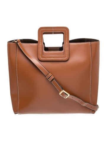 Leather Top Handle Bag
