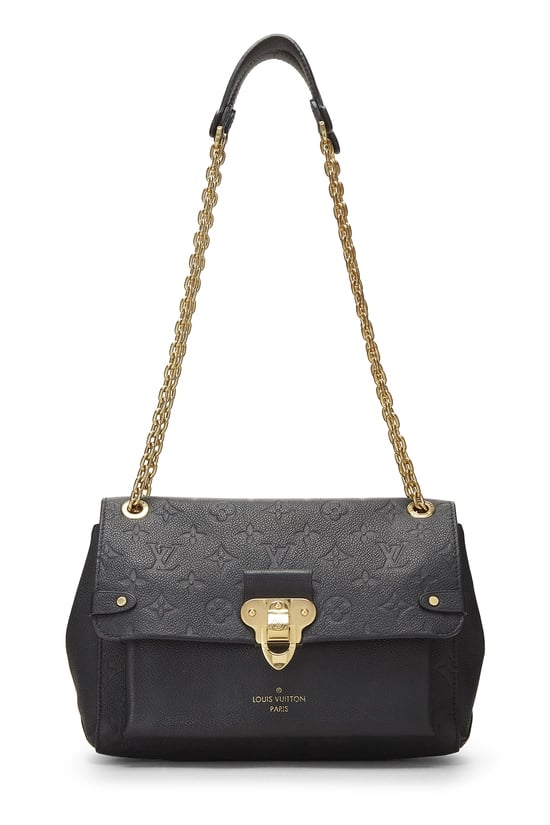 Black Monogram Empreinte Leather Vavin PM NM