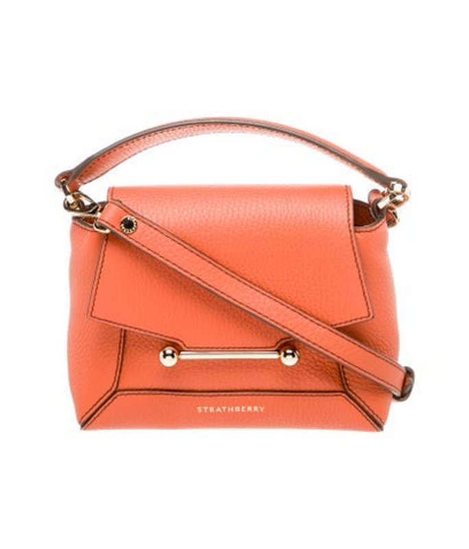 Strathberry Leather Top Handle Bag