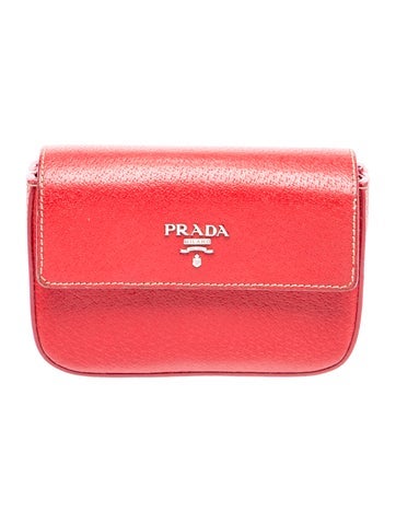 Prada Saffiano Vernice Leather Minaudière