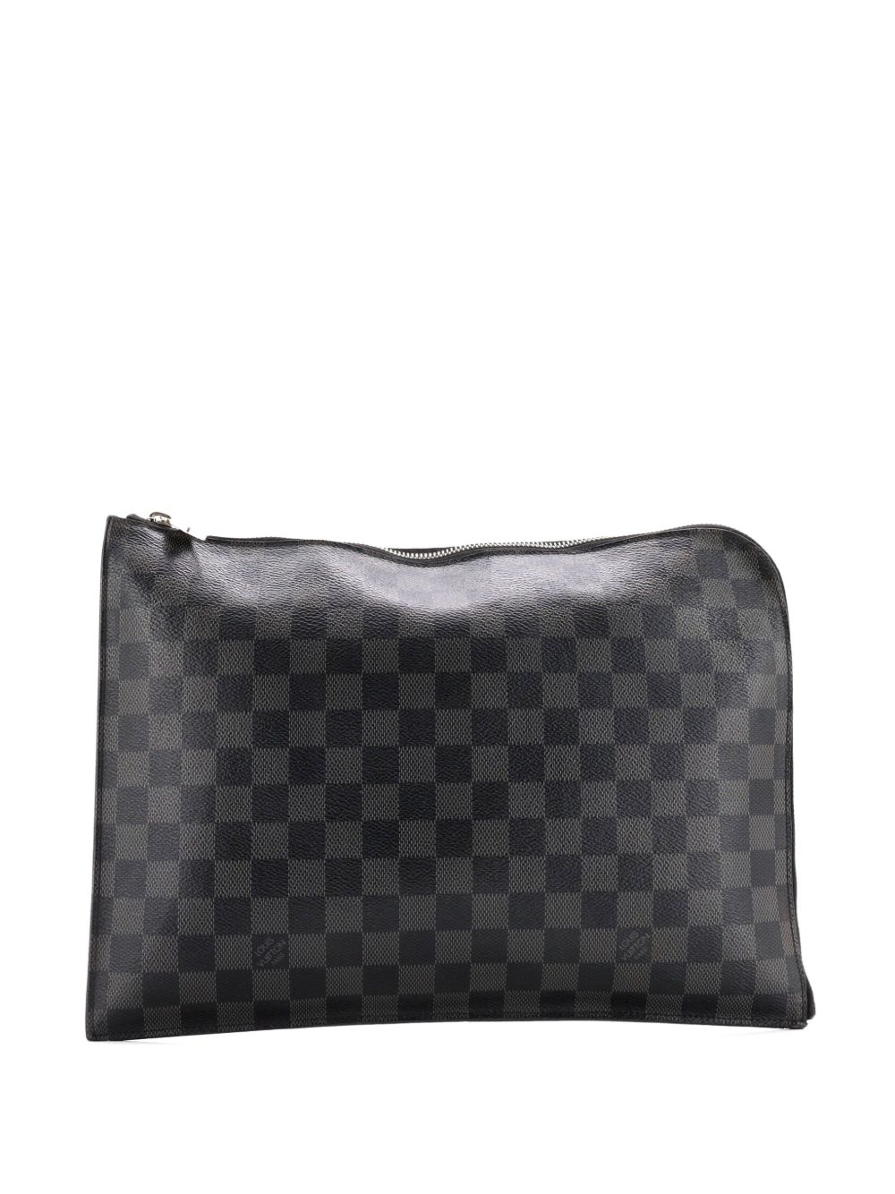 Zip Around Pochette Jour Damier Graphite GM clutch bag
