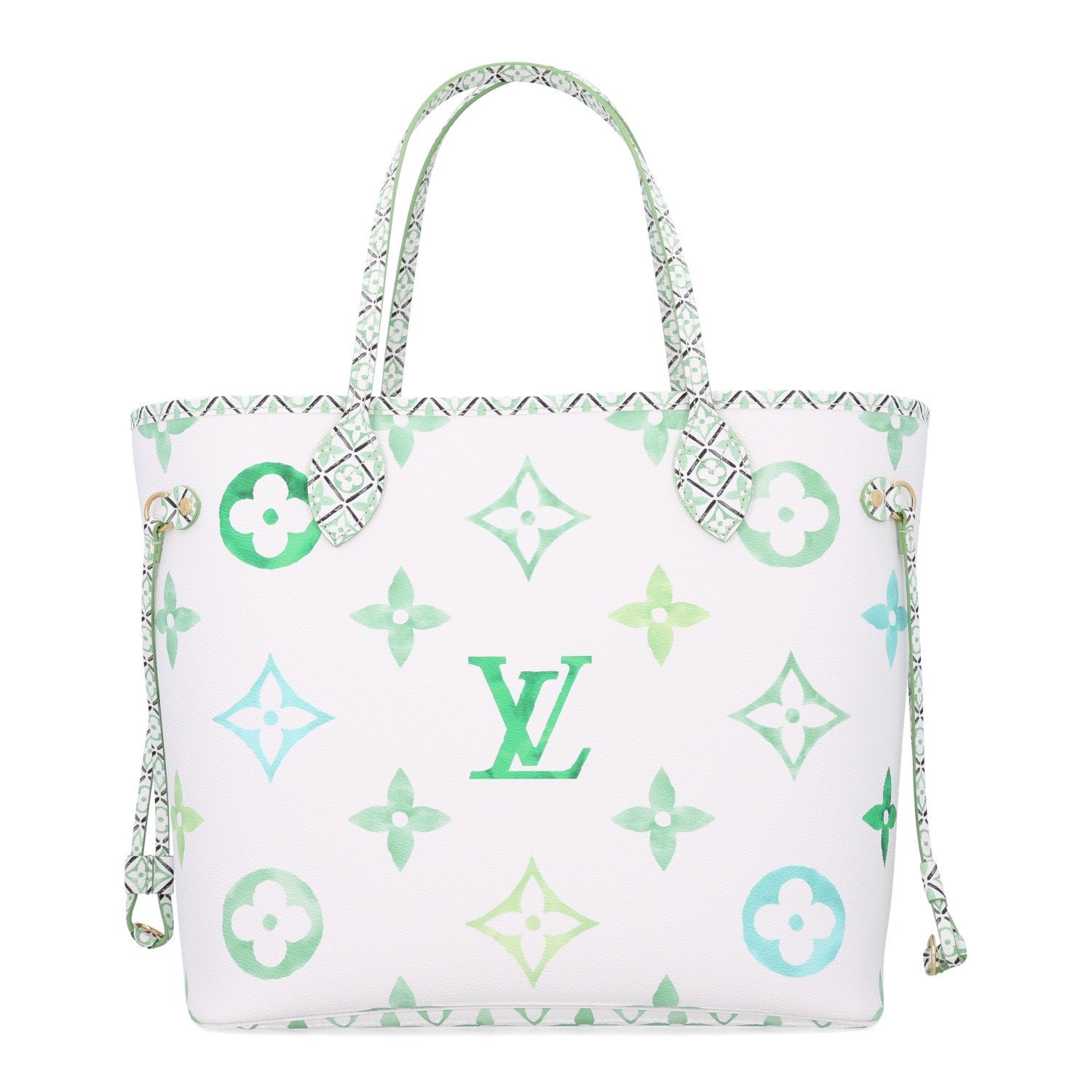 Louis Vuitton Monogram Giant By The Pool 2.0 Neverfull MM Jade