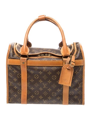 LV Monogram Monogram Sac Chien 40 Pet Carrier Vintage
