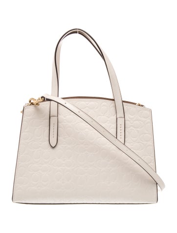 Leather Top Handle Bag