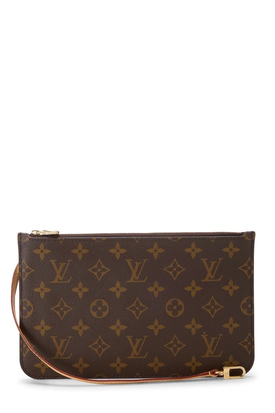 Louis Vuitton Monogram Canvas Neverfull Pouch MM NM