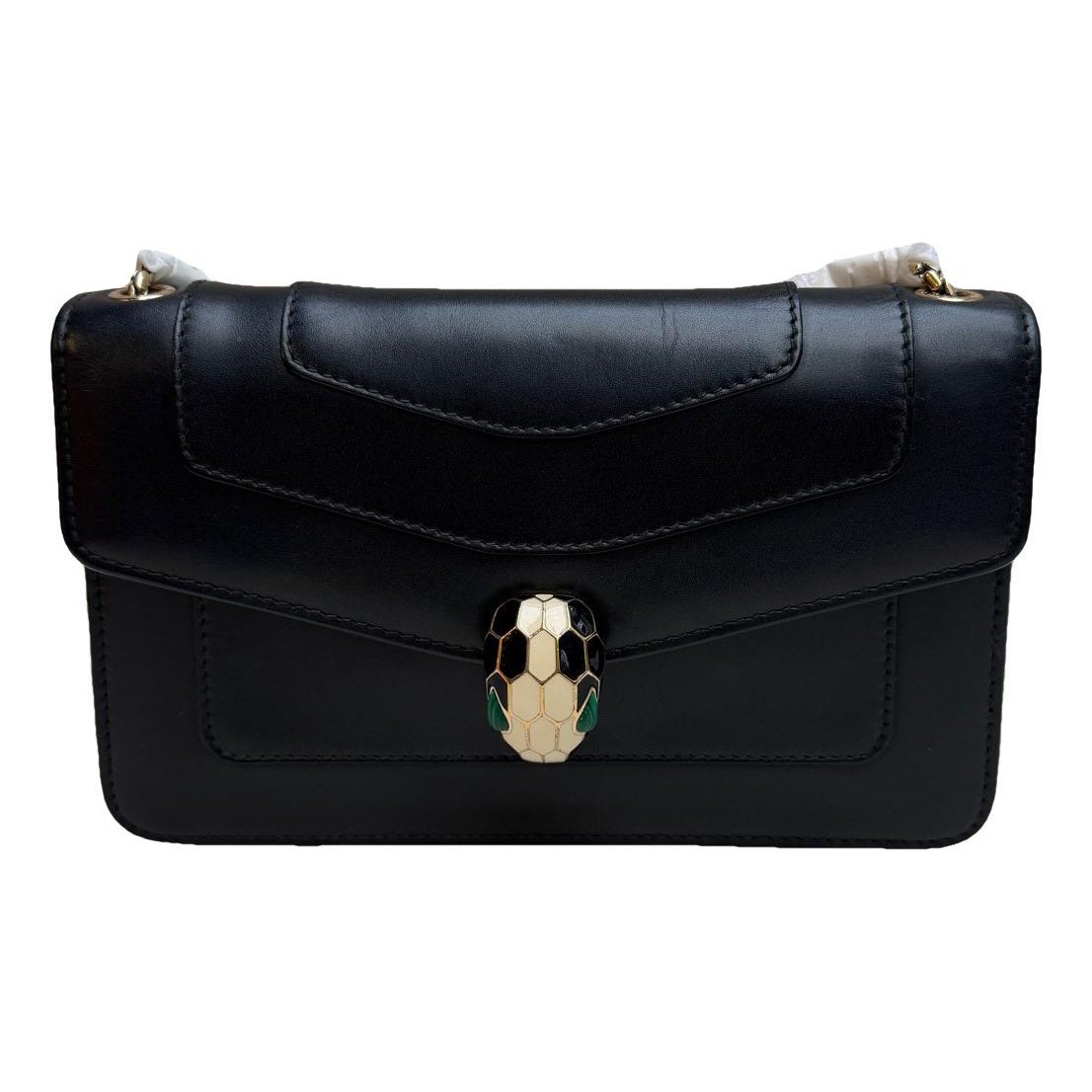 Serpenti leather crossbody bag