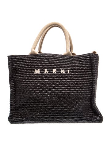 Raffia Top Handle Bag