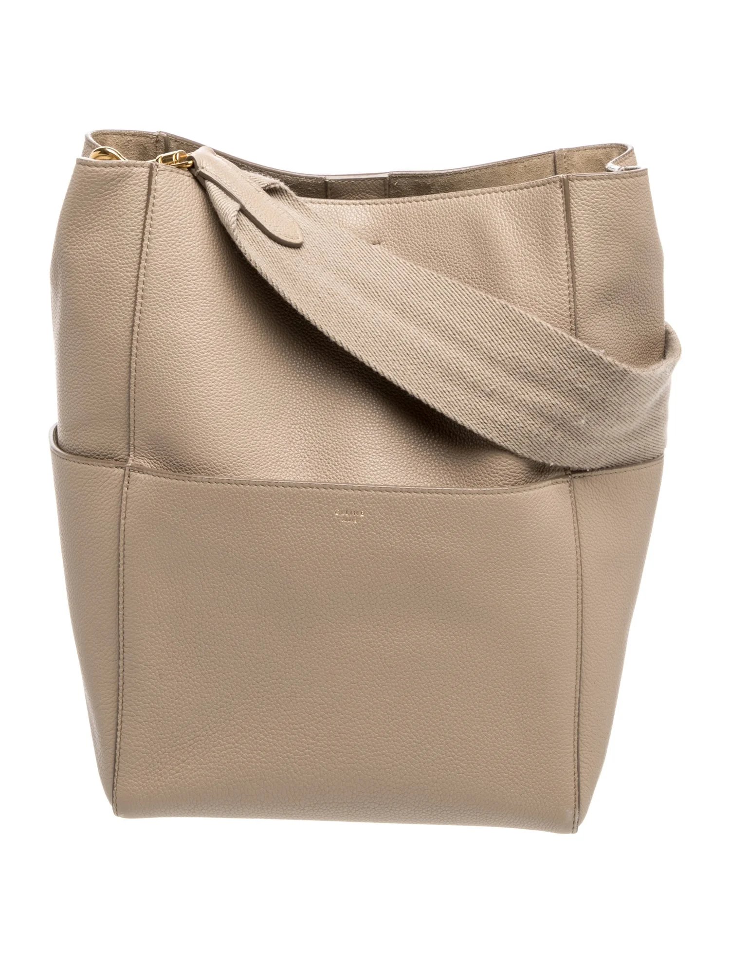 Leather Seau Sangle Medium