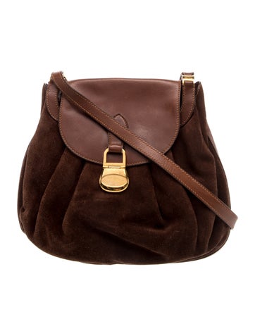 Suede Shoulder Bag