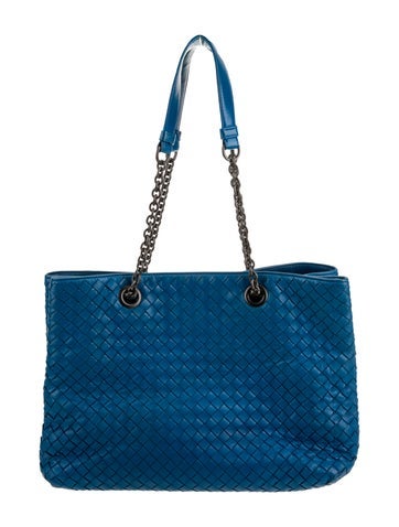 Bottega Veneta Intrecciato Chain Tote Medium