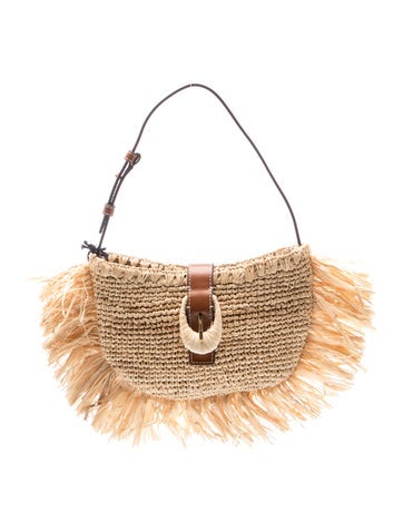 Raffia Shoulder Bag