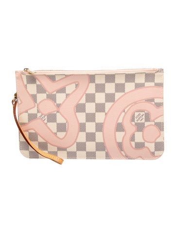 Damier Azur Damier Tahitienne Neverfull Pouch MM