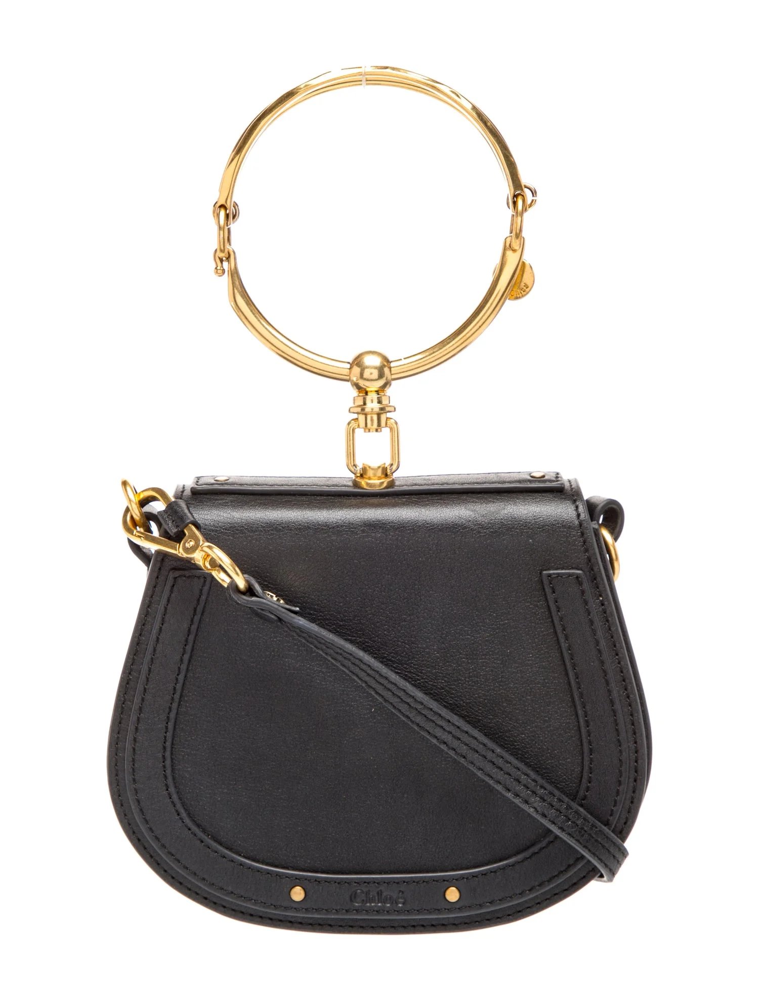 Leather Top Handle Bag