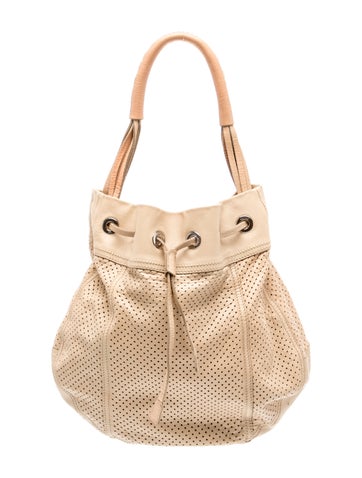 Leather Bucket Bag