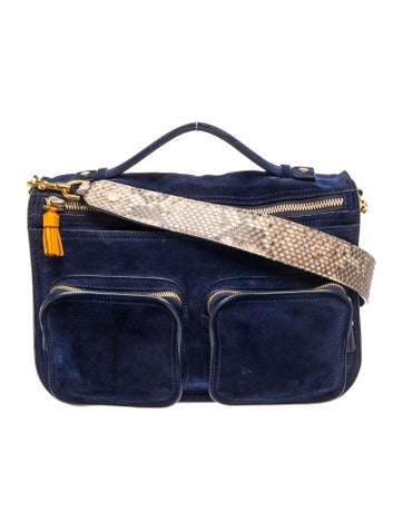 Anya Hindmarch Suede Crossbody Bag