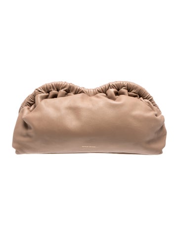 Mansur Gavriel Leather Clutch