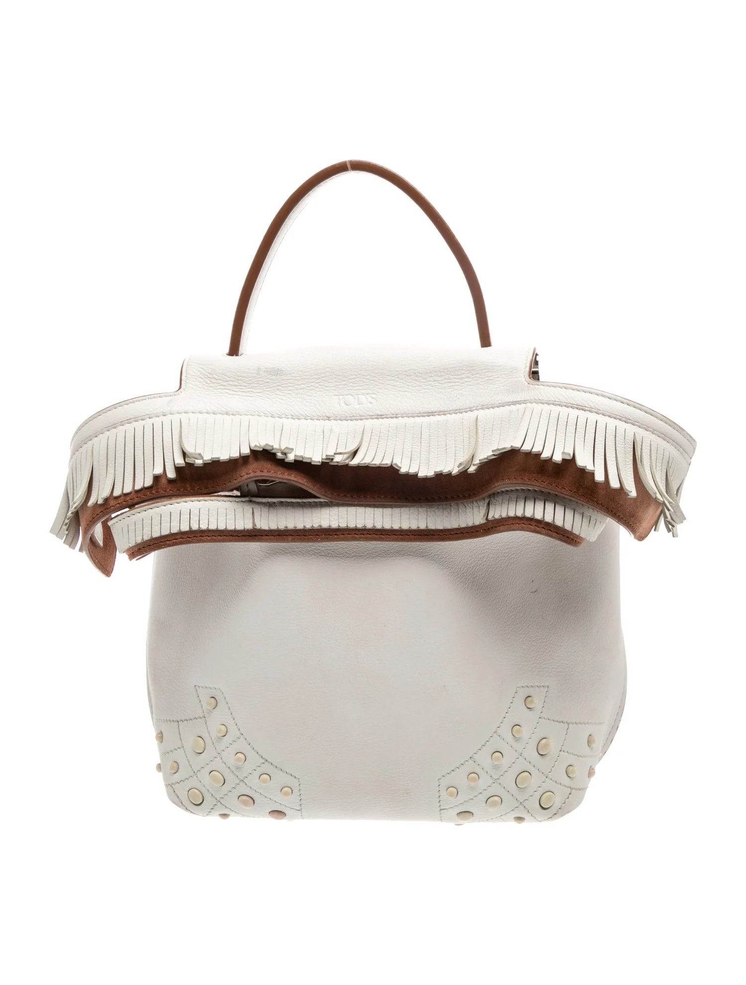 Leather Top Handle Bag