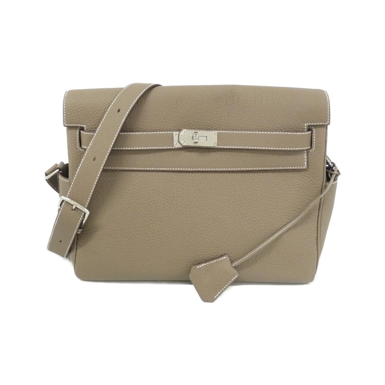 Hermes Kelly Messenger GM 084683CK Shoulder Bag