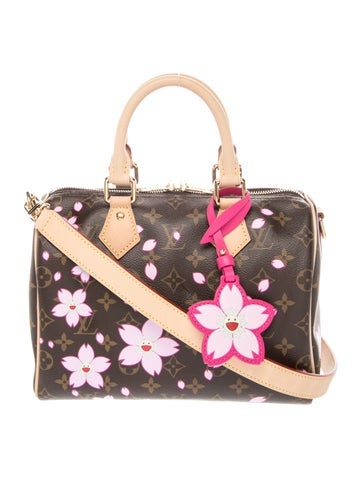 Monogram Cherry Blossom Speedy Bandouliere 25 2025