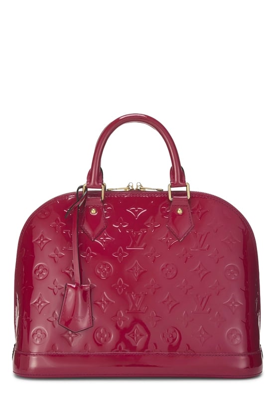 Pink Monogram Vernis Alma PM NM