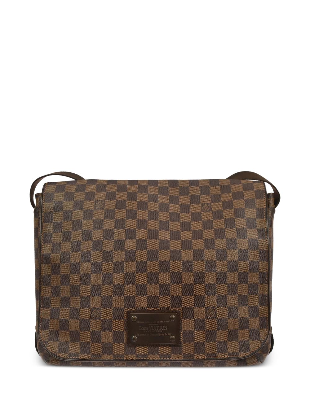 GM Brooklyn damier-pattern messenger bag