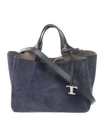 Suede Top Handle Bag w/ Tags