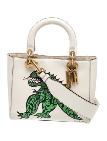 Dior Leather Lady Dior Medium